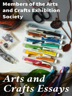 cover image of Arts and Crafts Essays